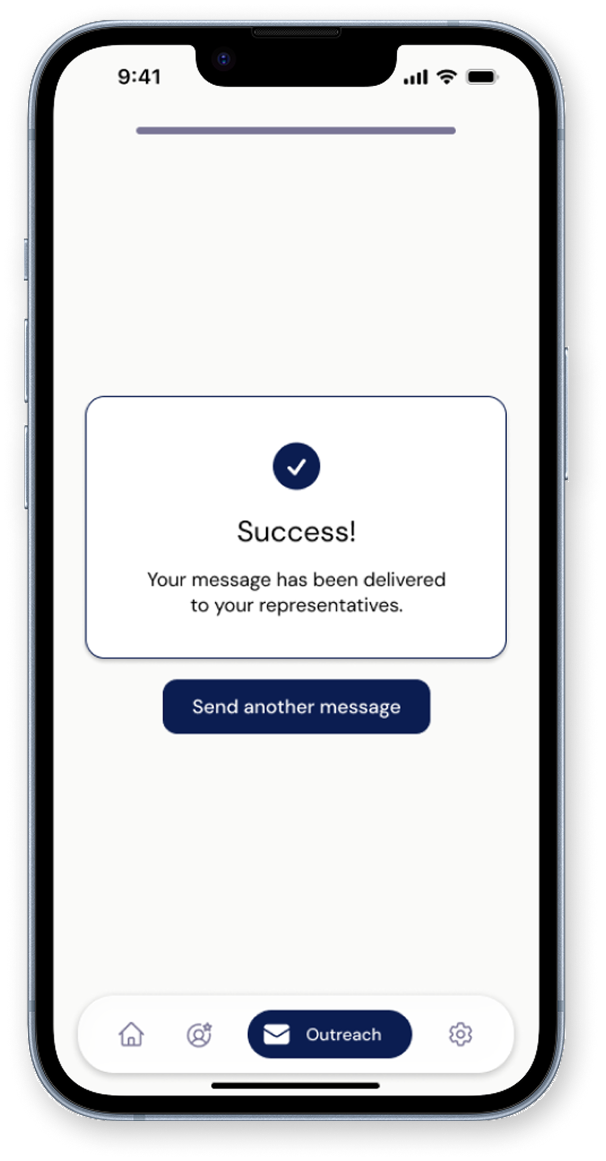 Send message